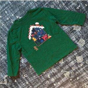Hanna Andersson Gingerbread House Shirt